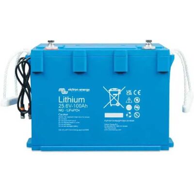 Victron Energy Batería De Litio Lifepo4 100ah 25.6v Blue One Size Victron Energy Batería De Litio Lifepo4 100ah 25.6v Blue One Size