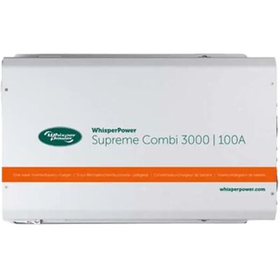 Whisper Power Inversor De Batería Combi Supreme 12v 3000w 100a White One Size Whisper Power Inversor De Batería Combi Supreme 12v 3000w 100a White One Size