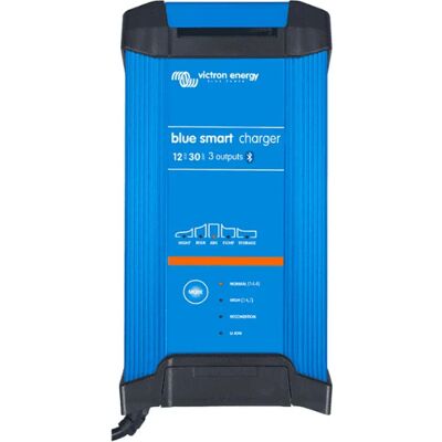 Victron Energy Cargador De Batería Blue Smart Ip22 12/30(3) 120v Nema 5-15 Blue One Size Victron Energy Cargador De Batería Blue Smart Ip22 12/30(3) 120v Nema 5-15 Blue One Size