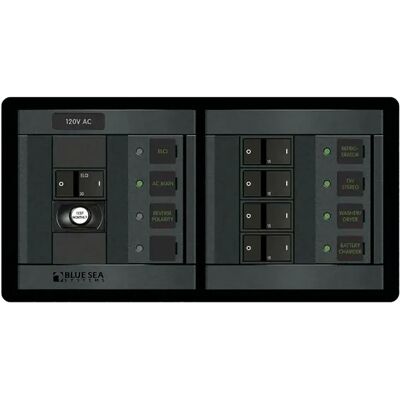 Blue Sea Systems Panel De Interruptores Ac Elci 30a Black One Size Blue Sea Systems Panel De Interruptores Ac Elci 30a Black One Size
