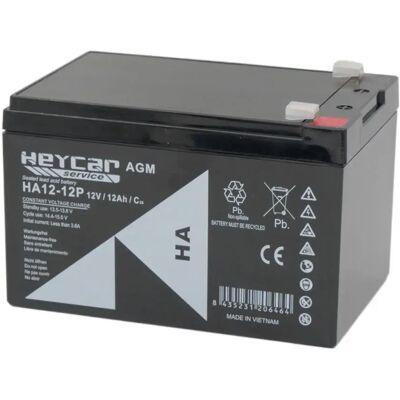 Heycar Batería Ha 12ah Black One Size Heycar Batería Ha 12ah Black One Size