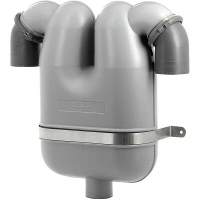 Vetus Separador De Gases De Escape Lgs 75 Grey 95 mm Vetus Separador De Gases De Escape Lgs 75 Grey 95 mm