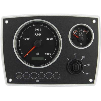 Vetus Panel De Motor Mpa22 0-4000 Rpm Aluminio 12v White 218 x 157 mm Vetus Panel De Motor Mpa22 0-4000 Rpm Aluminio 12v White 218 x 157 mm