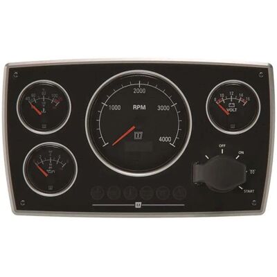 Vetus Panel De Motor Mpa34 0-4000 Rpm Aluminio 24v Black / Black 157 x 267 mm Vetus Panel De Motor Mpa34 0-4000 Rpm Aluminio 24v Black / Black 157 x 267 mm