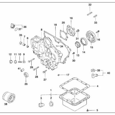 Vetus Carcasa Del Motor Delantero M3.09 Grey One Size Vetus Carcasa Del Motor Delantero M3.09 Grey One Size