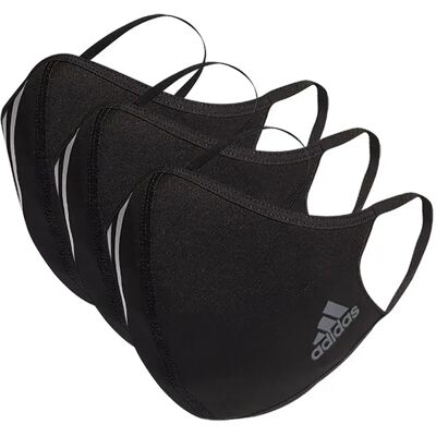 Adidas Mascarilla 4 Stripes 3 Unidades Black / White M Adidas Mascarilla 4 Stripes 3 Unidades Black / White M
