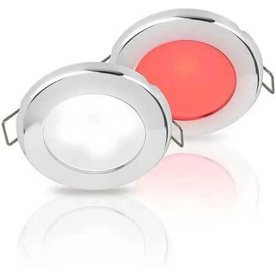 Hella Marine Luz Led Euroled 75 Roja/blanca Acero Inoxidable 120 Mm 3w Grey 190 Lúmenes Hella Marine Luz Led Euroled 75 Roja/blanca Acero Inoxidable 120 Mm 3w Grey 190 Lúmenes