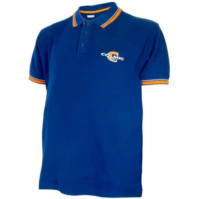 Colmic Polo De Manga Corta Logo Wr Blue 4XL Colmic Polo De Manga Corta Logo Wr Blue 4XL