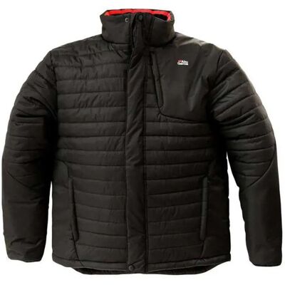 Abu Chaqueta Logo Quilted Black S Abu Chaqueta Logo Quilted Black S