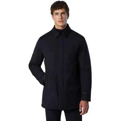 North Sails Chaqueta Horizon Wool Blend Trench Navy Blue S North Sails Chaqueta Horizon Wool Blend Trench Navy Blue S