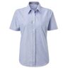Gill Oxford Short Sleeve Shirt Azul 34 Mujer