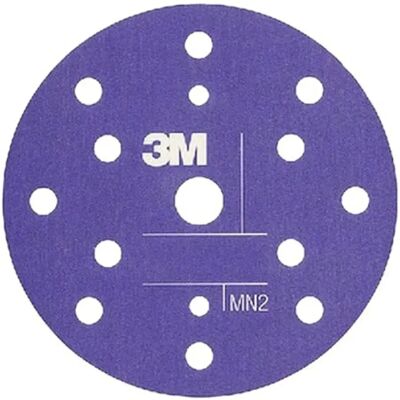 3M Papel De Lija Hookit 270j P1500 152.4 Mm 25 Unidades Blue One Size 3M Papel De Lija Hookit 270j P1500 152.4 Mm 25 Unidades Blue One Size
