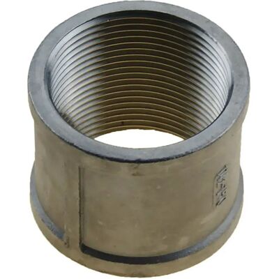 Goldenship Manguito De Acoplamiento Acero Inoxidable F 2´´ Grey One Size Goldenship Manguito De Acoplamiento Acero Inoxidable F 2´´ Grey One Size