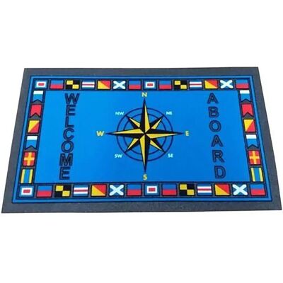 Goldenship Alfombra Welcome Blue / Grey One Size Goldenship Alfombra Welcome Blue / Grey One Size