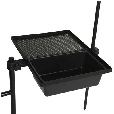 Mikado Plataforma Con Bandeja Black One Size Mikado Plataforma Con Bandeja Black One Size