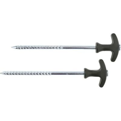 Mikado Piquetas De Tienda Black / Grey One Size Mikado Piquetas De Tienda Black / Grey One Size