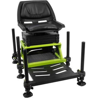 Mikado Silla Mx36 Pro Black / Green One Size Mikado Silla Mx36 Pro Black / Green One Size