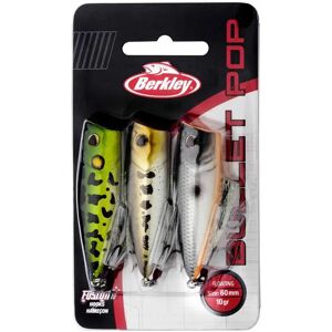 Berkley Popper Bullet Pop Pack 6g 60 Mm 3 Unidades Multicolour One Size Berkley Popper Bullet Pop Pack 6g 60 Mm 3 Unidades Multicolour One Size