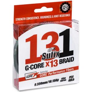 Sufix Línea Trenzada 131 G-core 1500 M Neon Chartreuse 0.165 mm Sufix Línea Trenzada 131 G-core 1500 M Neon Chartreuse 0.165 mm