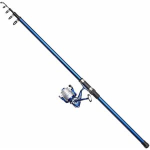 Dam Dam FP2 Telepower Combo - Plateado - Kit de pesca Dam Dam FP2 Telepower Combo - Plateado - Kit de pesca