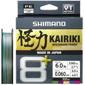 Shimano Línea Trenzada Line Kairiki 8+ 300 M Multicolour 0.280 mm Shimano Línea Trenzada Line Kairiki 8+ 300 M Multicolour 0.280 mm