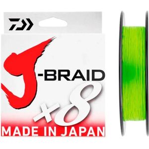 Daiwa Línea Trenzada J-braid 8b 300 M Chartreuse 0.180 mm Daiwa Línea Trenzada J-braid 8b 300 M Chartreuse 0.180 mm