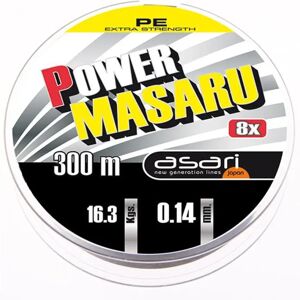 Línea Trenzada Asari Power Masaru - 300 M Verde Línea Trenzada Asari Power Masaru - 300 M Verde
