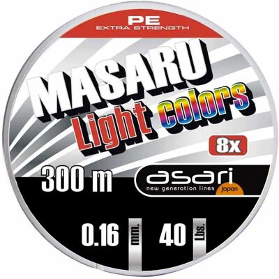 Asari Línea Trenzada Masaru Light 300 M MultiColor 0.140 mm Asari Línea Trenzada Masaru Light 300 M MultiColor 0.140 mm