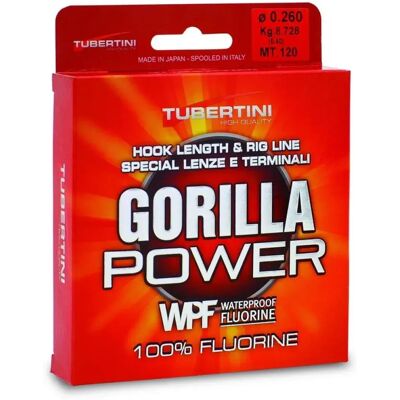 Tubertini Fluorocarbono Gorilla Power 120 M Clear 0.235 mm Tubertini Fluorocarbono Gorilla Power 120 M Clear 0.235 mm