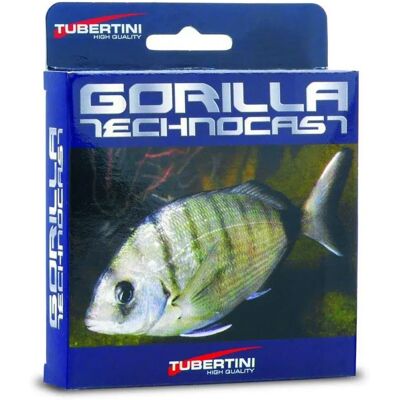 Línea Monofilamento Gorilla Technocast Negro - Pesca Surf Línea Monofilamento Gorilla Technocast Negro - Pesca Surf