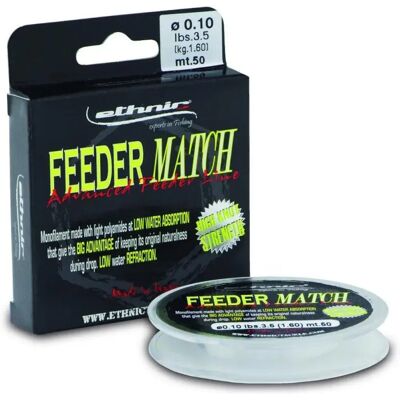 Tubertini Monofilamento Feeder Match 50 M Clear 0.300 mm Tubertini Monofilamento Feeder Match 50 M Clear 0.300 mm