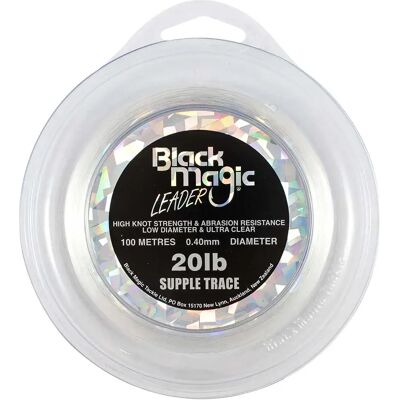 Black Magic Monofilamento Supple Trace 100 M Clear 0.400 mm Black Magic Monofilamento Supple Trace 100 M Clear 0.400 mm