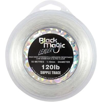 Black Magic Monofilamento Supple Trace 55 M Clear 1.100 mm Black Magic Monofilamento Supple Trace 55 M Clear 1.100 mm