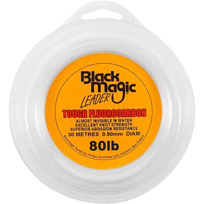Black Magic Fluorocarbono Tough 30 M Clear 0.900 mm Black Magic Fluorocarbono Tough 30 M Clear 0.900 mm