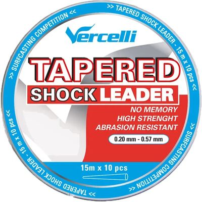 Vercelli Línea Cónica Shock 15 M 10 Unidades Clear 0.200-0.570 mm Vercelli Línea Cónica Shock 15 M 10 Unidades Clear 0.200-0.570 mm