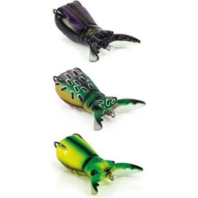 Señuelo blando Molix Supernato Beetle Baby - Pequeño, Multicolor Señuelo blando Molix Supernato Beetle Baby - Pequeño, Multicolor