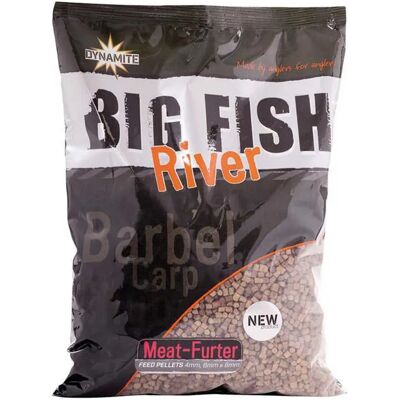 Dynamite Baits Pellets Para Pesca Big Fish River Meat-furter 1.8kg Green 4/6/8 mm Dynamite Baits Pellets Para Pesca Big Fish River Meat-furter 1.8kg Green 4/6/8 mm