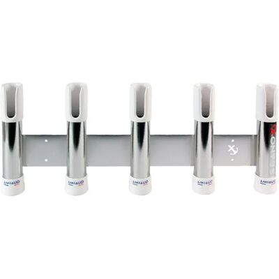 Seanox Soporte para 5 cañas en acero inoxidable - Accesorio de pesca Seanox Soporte para 5 cañas en acero inoxidable - Accesorio de pesca
