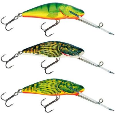Salmo Minnow Bullhead 7g 60 Mm Green Tiger One Size Salmo Minnow Bullhead 7g 60 Mm Green Tiger One Size