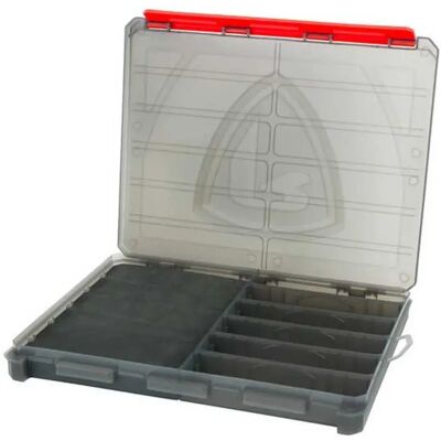 Fox Caja Para Bajos De Línea Compact Rig Storage Trans Grey S Fox Caja Para Bajos De Línea Compact Rig Storage Trans Grey S