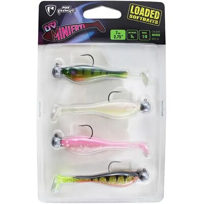 Fox Mini Fry - 70 mm - 5 g - Transparente Señuelo Blando Fox Mini Fry - 70 mm - 5 g - Transparente Señuelo Blando