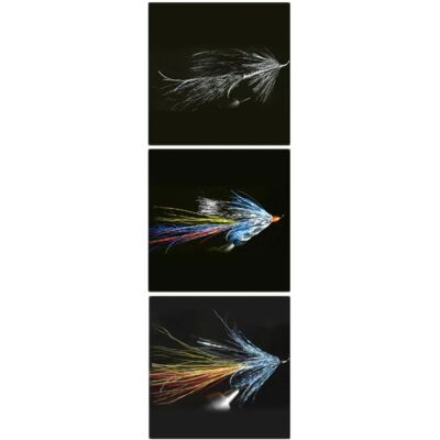 Baetis Mosca Salmon Double Hook Multicolor 3 Baetis Mosca Salmon Double Hook Multicolor 3