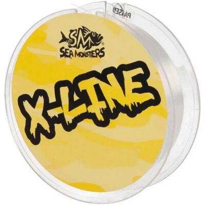 Sea Monsters Monofilamento X-line 300 M Clear 0.261 mm Sea Monsters Monofilamento X-line 300 M Clear 0.261 mm