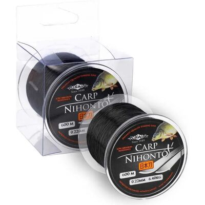 Mikado Línea De Carpfishing Nihonto Carp 600 M Black 0.350 mm Mikado Línea De Carpfishing Nihonto Carp 600 M Black 0.350 mm