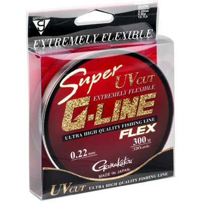 Gamakatsu Monofilamento Super G-line Flex 300 M Clear 0.260 mm Gamakatsu Monofilamento Super G-line Flex 300 M Clear 0.260 mm