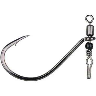 Gamakatsu - Swivel Shot - Negro - 1/0 - Fishing Hook Gamakatsu - Swivel Shot - Negro - 1/0 - Fishing Hook