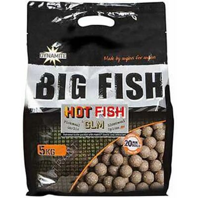 Dynamite Baits Hot Fish & Glm 15mm Boilies Naturales - Boilies Dynamite Baits Hot Fish & Glm 15mm Boilies Naturales - Boilies