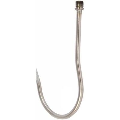 Amiaud Gancho De Pesca Round Hook 170x10 Mm Silver One Size Amiaud Gancho De Pesca Round Hook 170x10 Mm Silver One Size