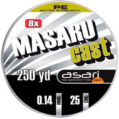 Asari Línea Trenzada Masaru Cast 230 M Green 0.140 mm Asari Línea Trenzada Masaru Cast 230 M Green 0.140 mm