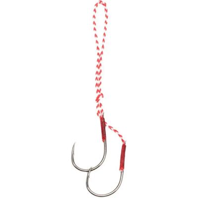 Ragot Assist Hook Ragtenya Spare Rig Red / White / Grey 2/0 Ragot Assist Hook Ragtenya Spare Rig Red / White / Grey 2/0